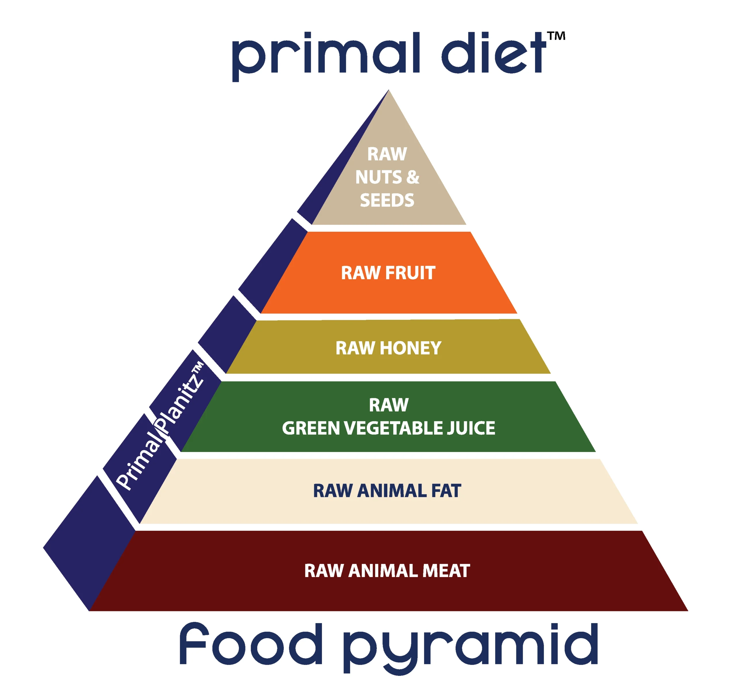 Primal Diet™ Food Pyramid Magnet